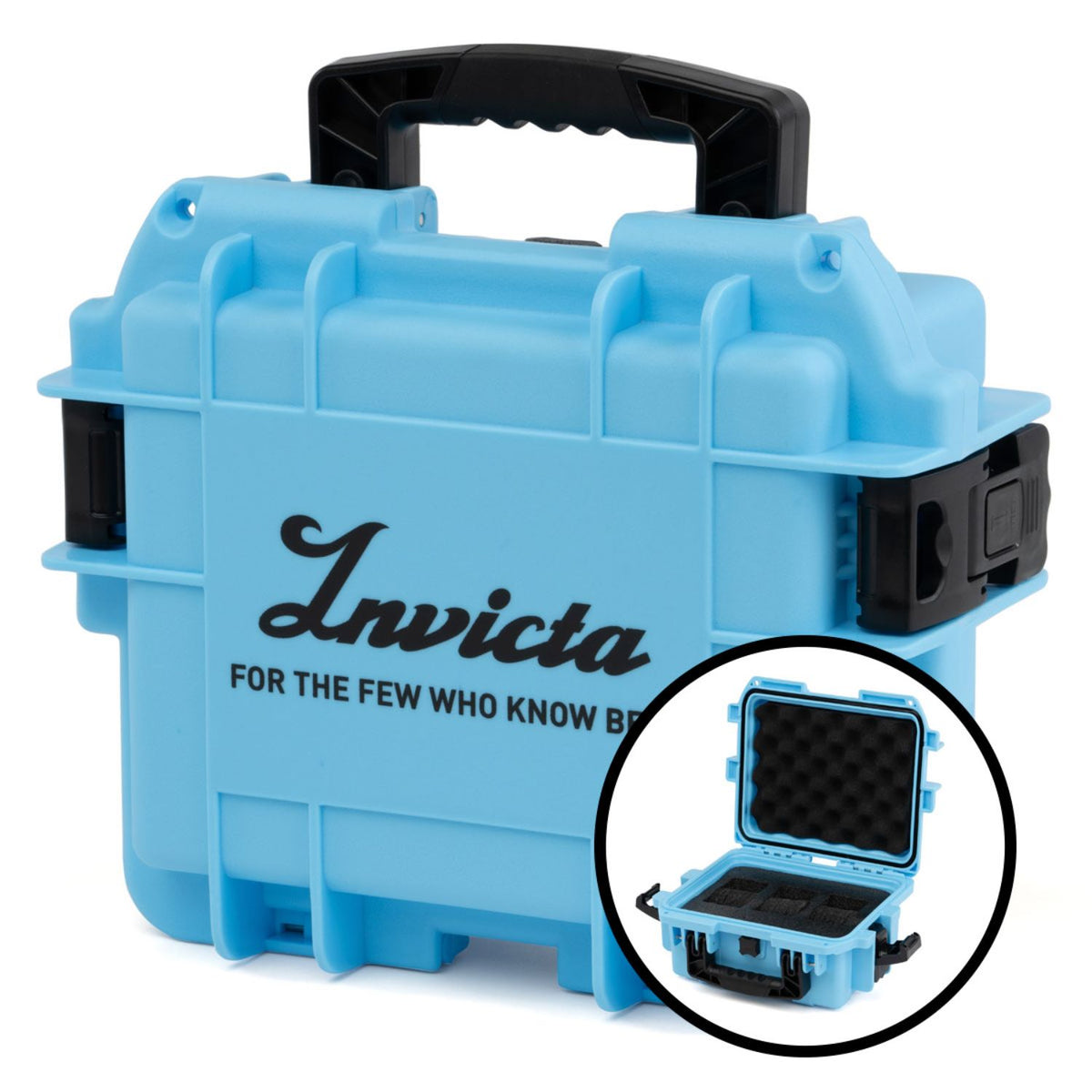 CAJA DE IMPACTO INVICTA PARA 3 RELOJES - AZUL – Invicta Chile