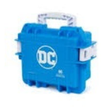 Cargar imagen en el visor de la galería, CAJA DE IMPACTO INVICTA DC COMICS PARA 3 RELOJES - AZUL