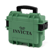 Cargar imagen en el visor de la galería, CAJA DE IMPACTO INVICTA PARA 3 RELOJES - VERDE