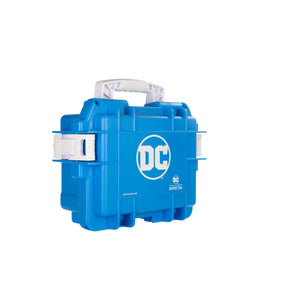 CAJA DE IMPACTO INVICTA DC COMICS PARA 3 RELOJES - AZUL