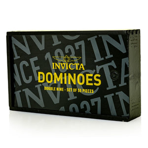 DOMINO INVICTA DE 55 PIEZAS - FICHAS AMARILLAS