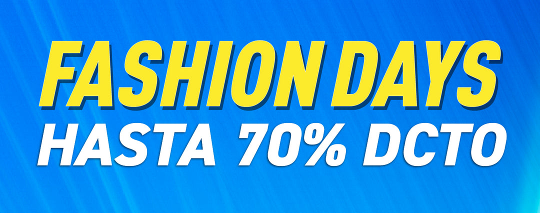 ¡Fashion Days! 70%OFF en referencias seleccionadas