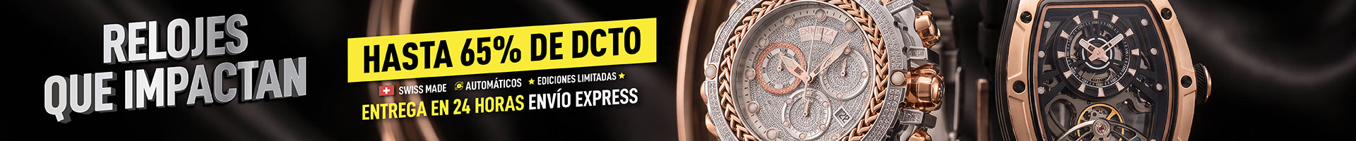 Relojes invicta para hombre y mujer