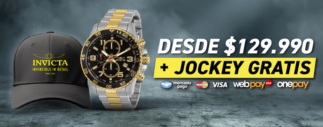 JOCKEY GRATIS EN RELOJES SOBRE $128.990