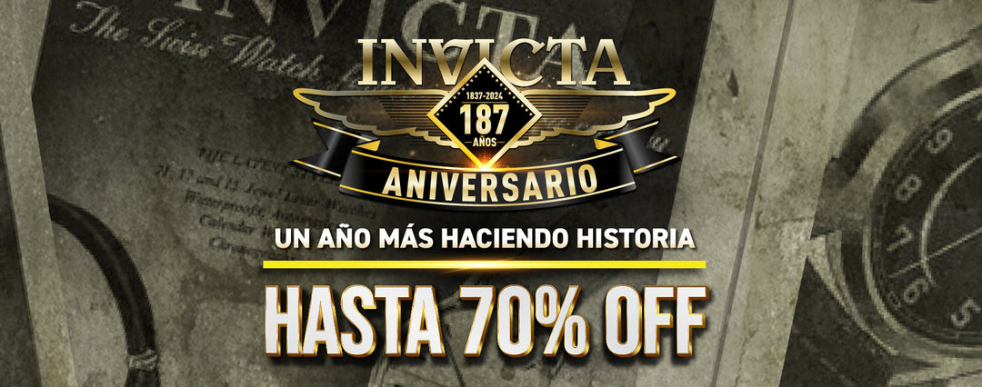 ¡Aniversario! Relojes Hasta 70%OFF